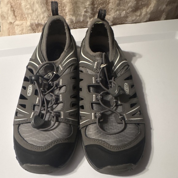 Keen Shoes - KEEN Terradora Ethos Women's Slip-On Non-Slip Sandals Gray Black US 9 EU 39.5